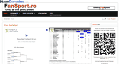Desktop Screenshot of fansport.ro